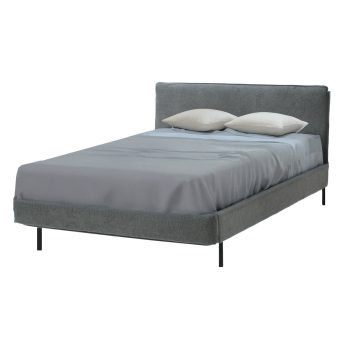 Cama Bristol color gris