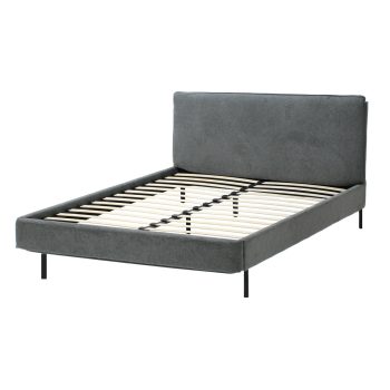 Cama Bristol color gris