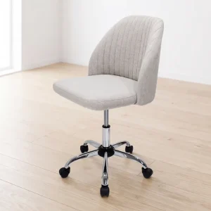 Silla Ejecutiva Henao gris con base cromada