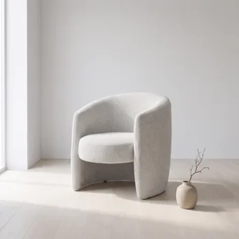Sillón Tavolara gris en una sala