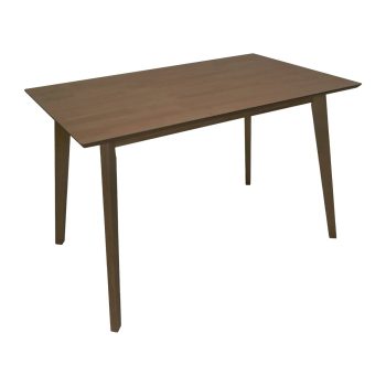 Mesa de Comedor Rectangular Madeira 120 cm color nogal
