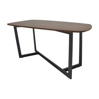 Mesa de Comedor Rectangular Amalfi 180 × 90 cm color nogal