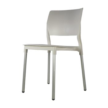 Silla Alesia · Paquete de 4 - Blanco