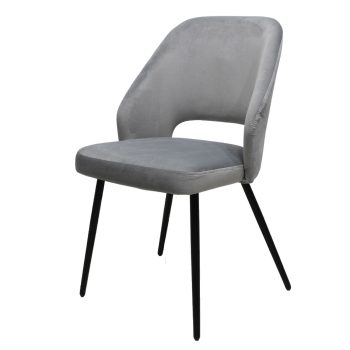 Silla Asturias color plata