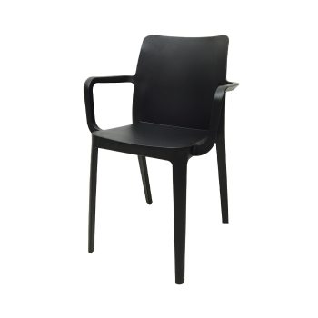 Silla Biella · Paquete de 5 - Negro