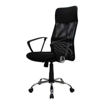 Silla Ejecutiva Ergonómica Mesh color negro