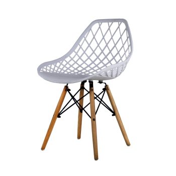 Silla Oslo Vento · Paquete de 8 - Blanco
